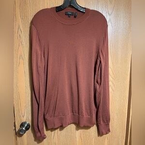 Theory Women’s Brown Crewneck Sweater